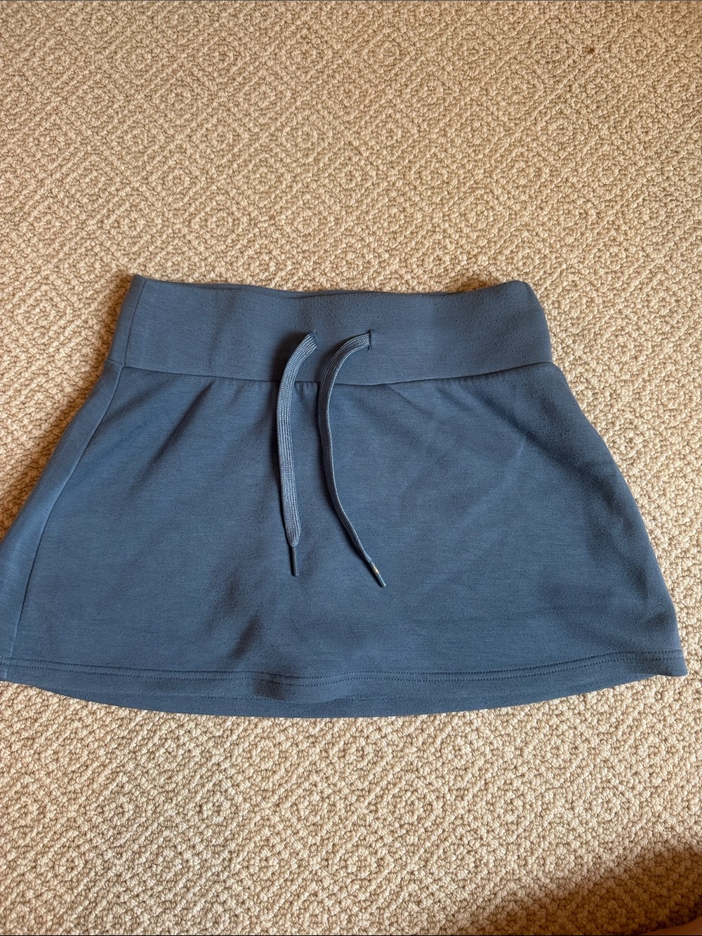 Everyday Active Drawstring Skirt - Slate Blue